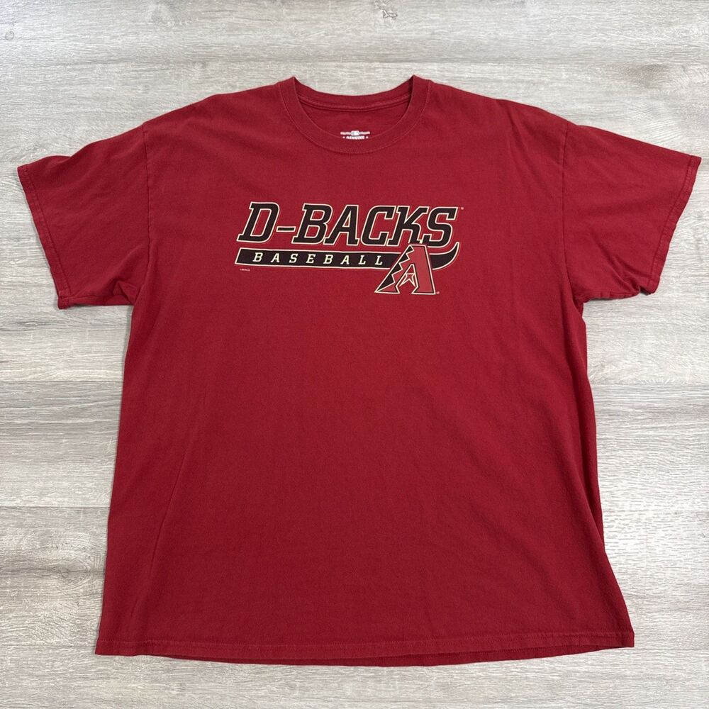 Arizona Diamondbacks Baseball Shirt MLB Men’s Red XL 100% Cotton D-Backs 2020